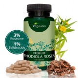 Reduceri medicale: Rhodiola Rosea Premium Extract 120 capsule, oboseala, tonifiant, benefic impotriva stresului, creste libdoul