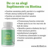Reduceri medicale: Biotina 10.000mcg 200 Comprimate